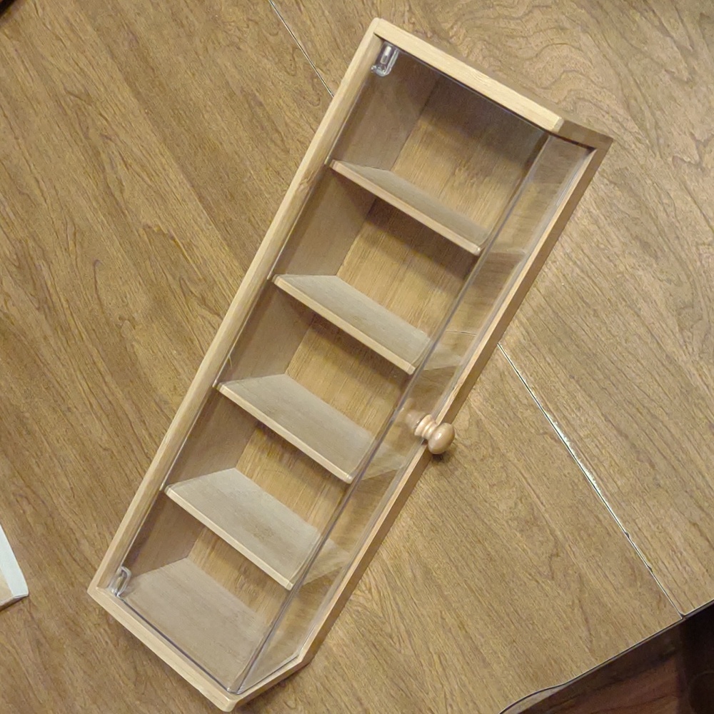 Bamboo & Acrylic Tea Box - Picture 3 of 5